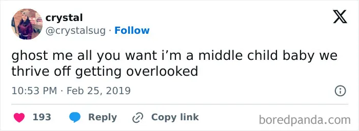 35 Funny Posts Drawing Attention To The Often Forgotten Middle Children