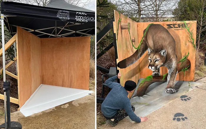 Artist From France Creates Incredible 3D Graffiti And It’s Not For The Faint Of Heart (37 New Pics)