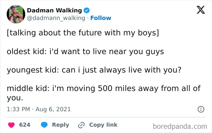 35 Funny Posts Drawing Attention To The Often Forgotten Middle Children