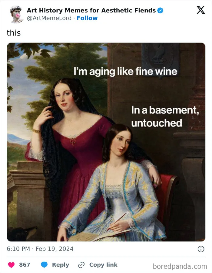 50 Hilariously Relatable Art History Memes That Prove Nothing Has Changed In Hundreds Of Years