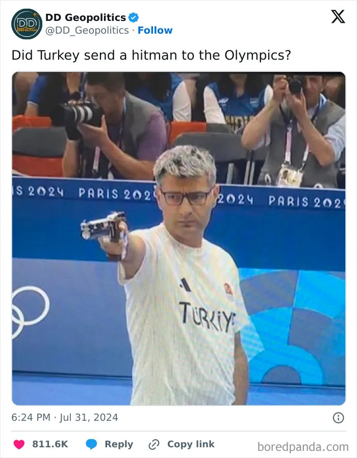 50 Times The 2024 Paris Olympic Games Were The Source Of The Funniest Memes And Reactions
