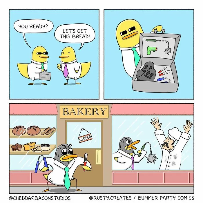 ‘Cheddar Bacon Studios’: 21 Hilarious Comics That Might Make You Laugh (New Pics)