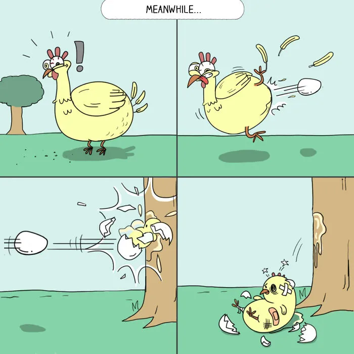 23 Funny Comics With Unexpected Endings That Range From Cute To Dark Humor (New Pics)
