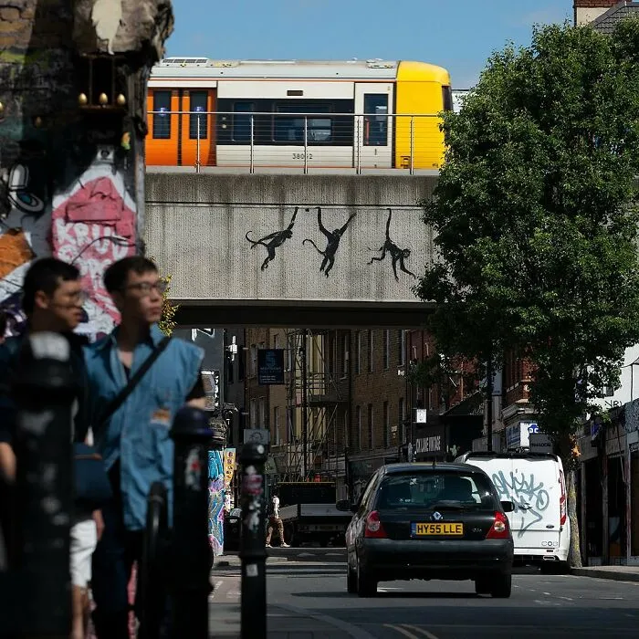 Here Are 9 Wild Animals That Were Roaming The Streets Of London, Courtesy Of The Notorious Banksy
