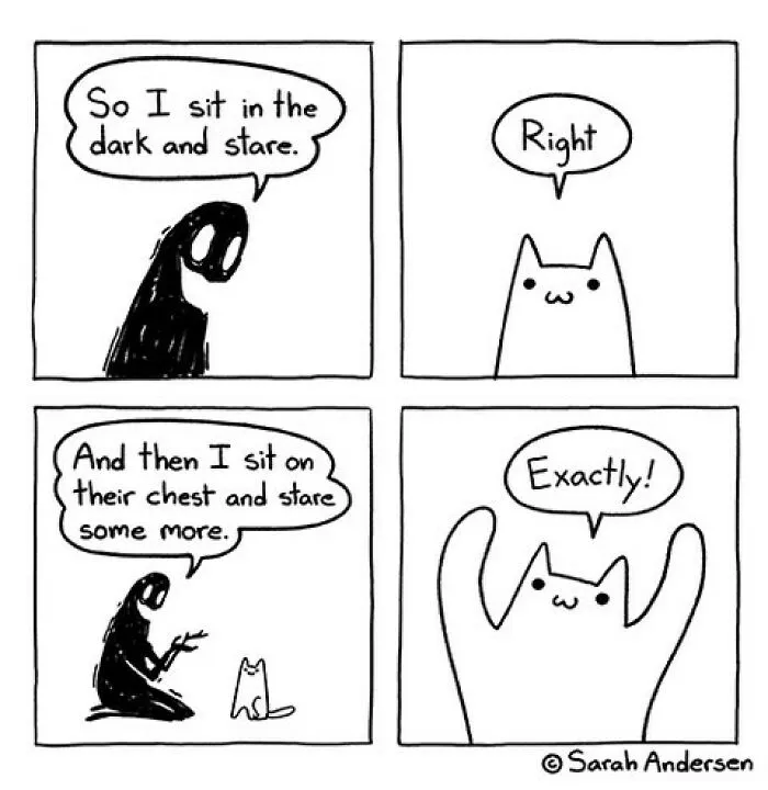 26 Of The Newest Comics About Life As An Introvert By Sarah Andersen