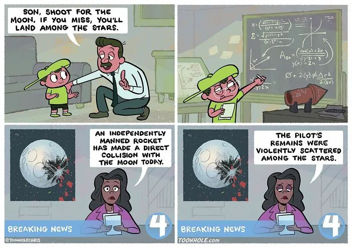 ToonHole Chris: 27 Hilariously Dark Comics With Surprising Twists (New Pics)