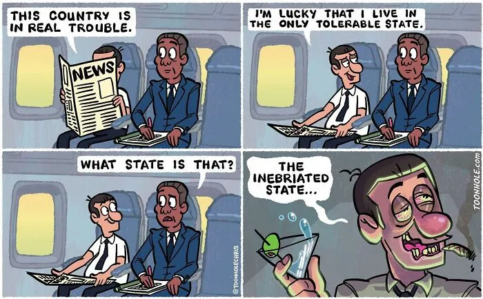 ToonHole Chris: 27 Hilariously Dark Comics With Surprising Twists (New Pics)