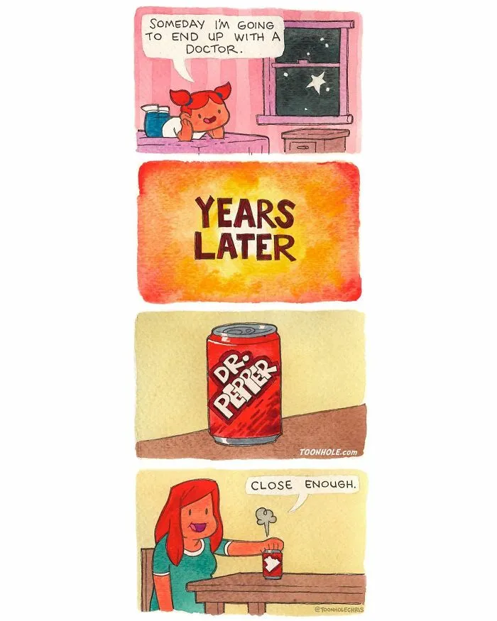 ToonHole Chris: 27 Hilariously Dark Comics With Surprising Twists (New Pics)
