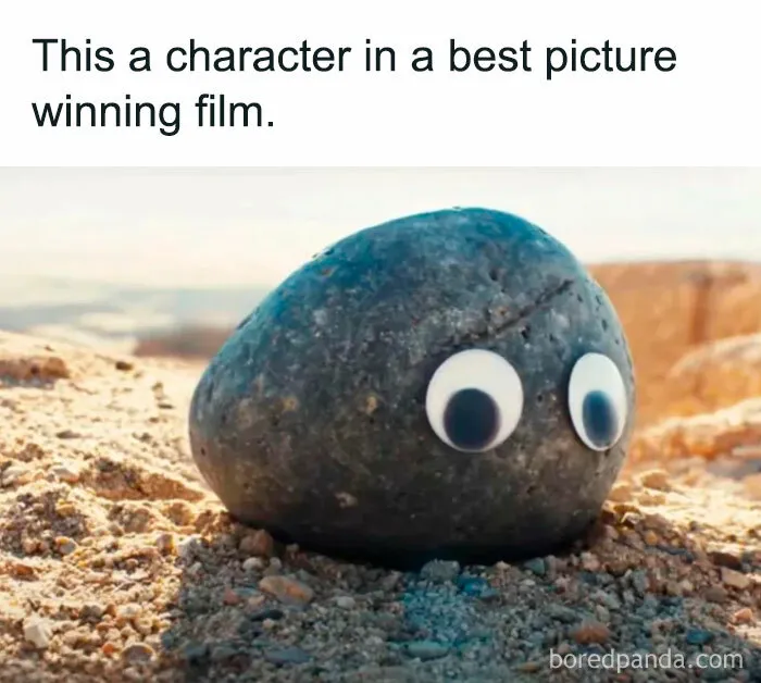 Proof That Even a Rock Can Win an Oscar