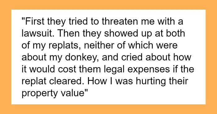 Fake HOA Irritated By Woman’s Topless Walks With A Donkey, Try To Make It Illegal And Take Her Pet