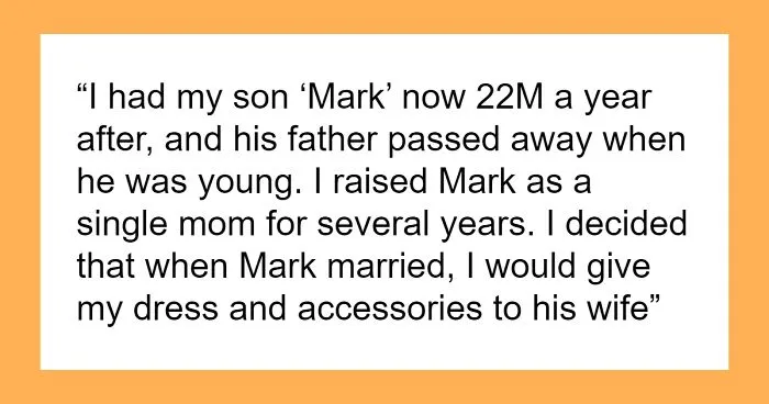 Stepdaughter Insults Woman's Wedding Dress, Creates Drama After She Gives It To Future DIL