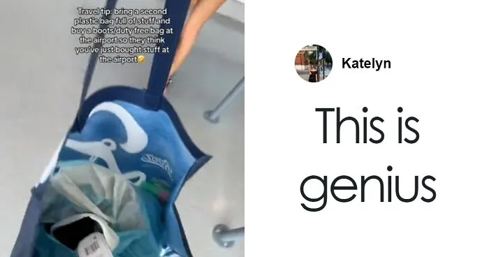 Passenger Comes Up With "Genius" Airport Packing Hack To Save Money On Checked Bags