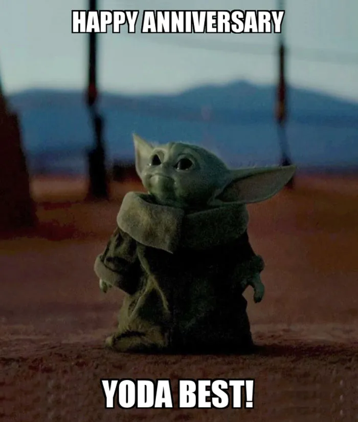 Best Star Wars-Themed Anniversary Meme