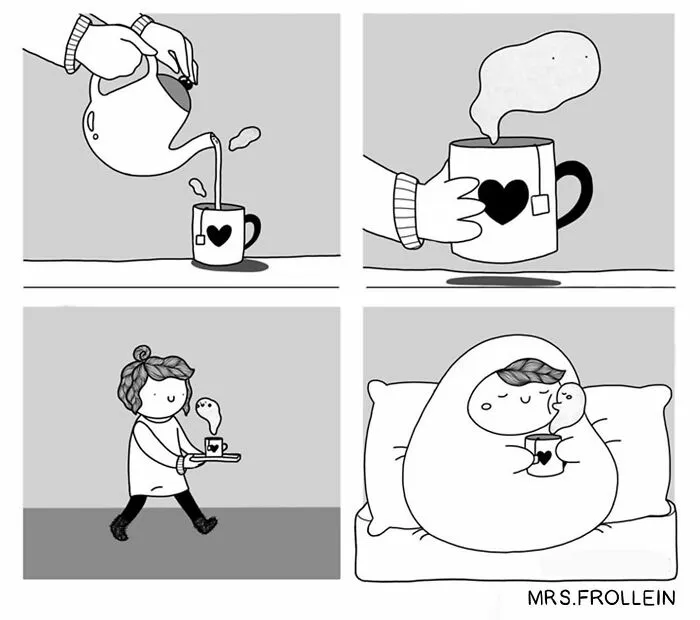 Artist Creates Wholesome And Relatable Comics About Her Everyday Life (23 New Pics)