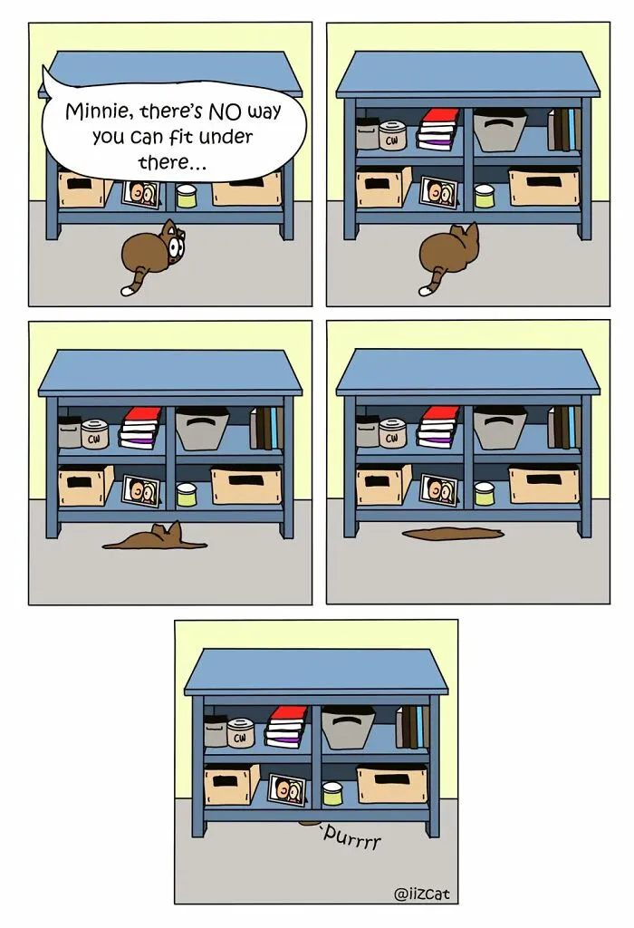 20 Funny New Comics By Nick Filippou That Nail Life With A Cat