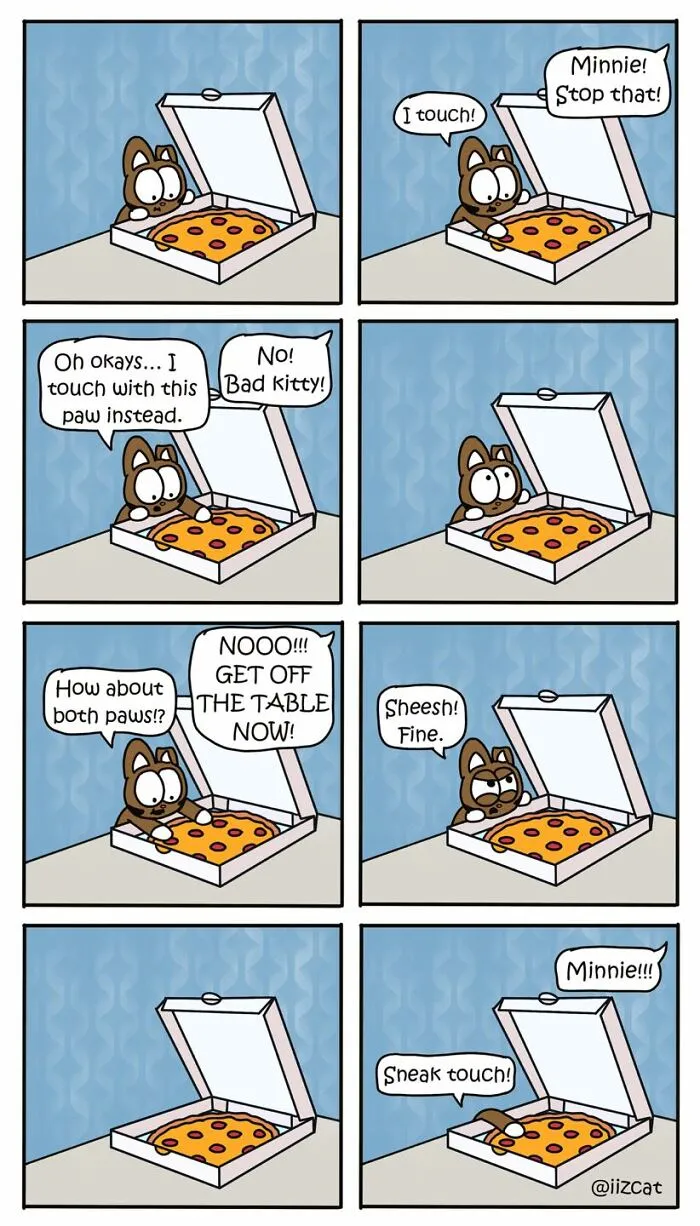 20 Funny New Comics By Nick Filippou That Nail Life With A Cat
