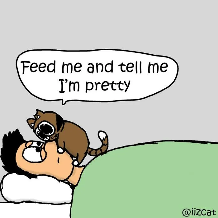 20 Funny New Comics By Nick Filippou That Nail Life With A Cat