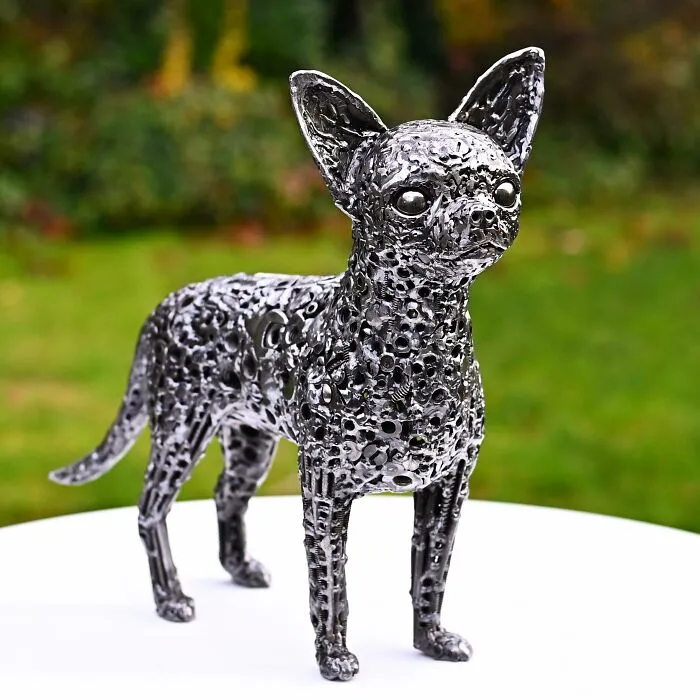 Artist Revives Used Metal From Landfill By Reusing It For His Amazing Sculptures (23 New Pics)