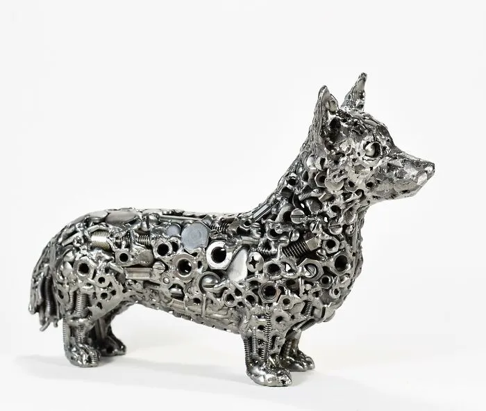 Artist Revives Used Metal From Landfill By Reusing It For His Amazing Sculptures (23 New Pics)