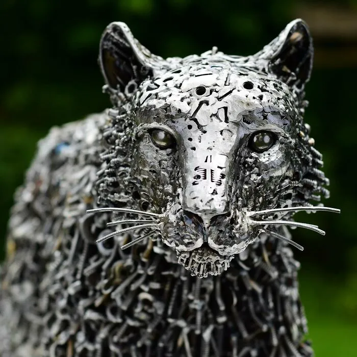 Artist Revives Used Metal From Landfill By Reusing It For His Amazing Sculptures (23 New Pics)