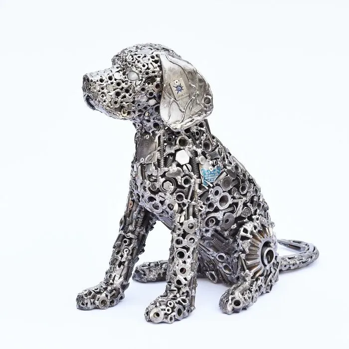 Artist Revives Used Metal From Landfill By Reusing It For His Amazing Sculptures (23 New Pics)