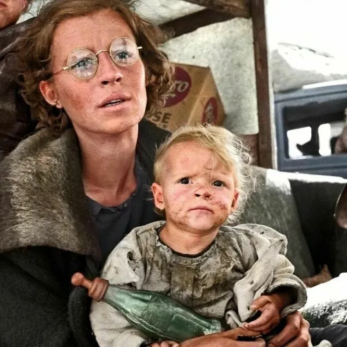 Retrato de madre e hijo durante la Gran Depresión, 1939