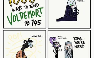 My Collection Of 20 Comics Exploring Crazy Ways To Take Down The Dark Lord
