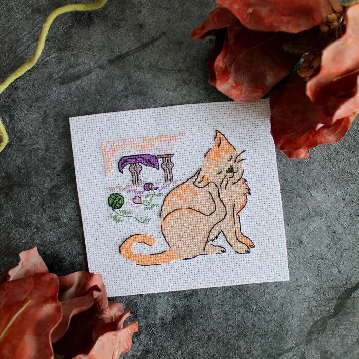 Cross-Stitch: My Patterns And Self-Expression (25 Pics)