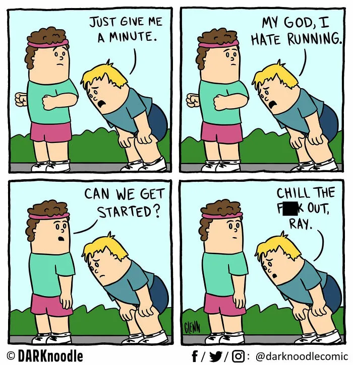 30 Comics By DARKnoodle That Blend Dark Humor With Everyday Absurdity