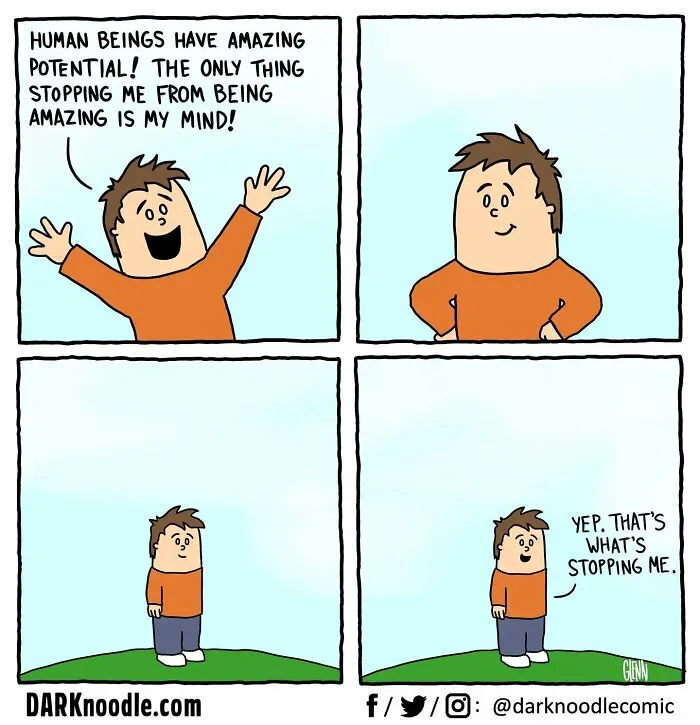 30 Comics By DARKnoodle That Blend Dark Humor With Everyday Absurdity