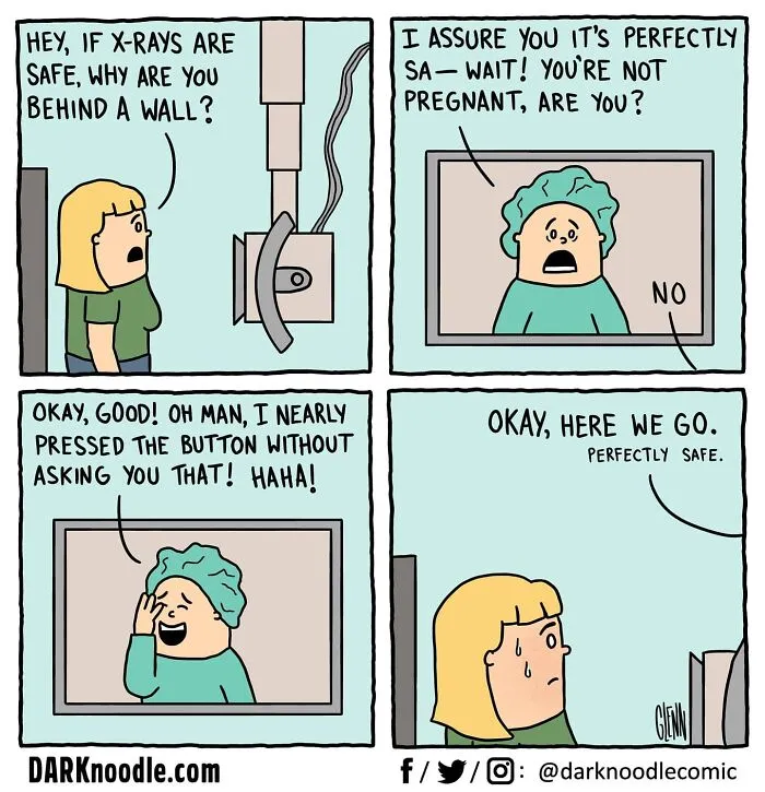 30 Comics By DARKnoodle That Blend Dark Humor With Everyday Absurdity