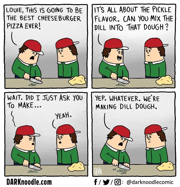 30 Comics By DARKnoodle That Blend Dark Humor With Everyday Absurdity