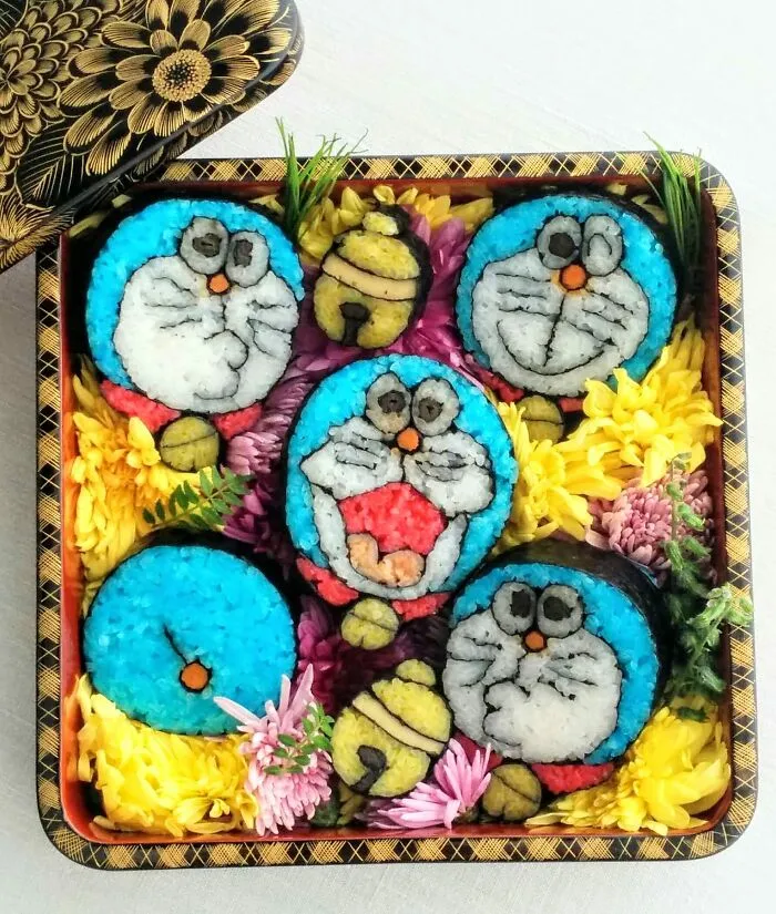 Sushi As A Canvas: Takayo Kiyota’s Vivid And Edible Artpieces (71 Pics)
