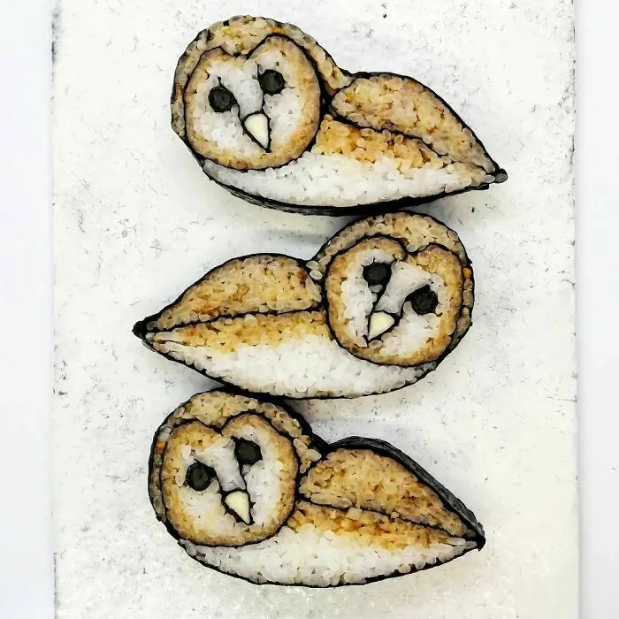 Sushi As A Canvas: Takayo Kiyota’s Vivid And Edible Artpieces (71 Pics)