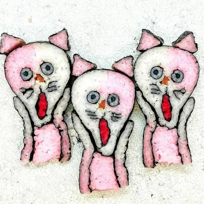 Sushi As A Canvas: Takayo Kiyota’s Vivid And Edible Artpieces (71 Pics)