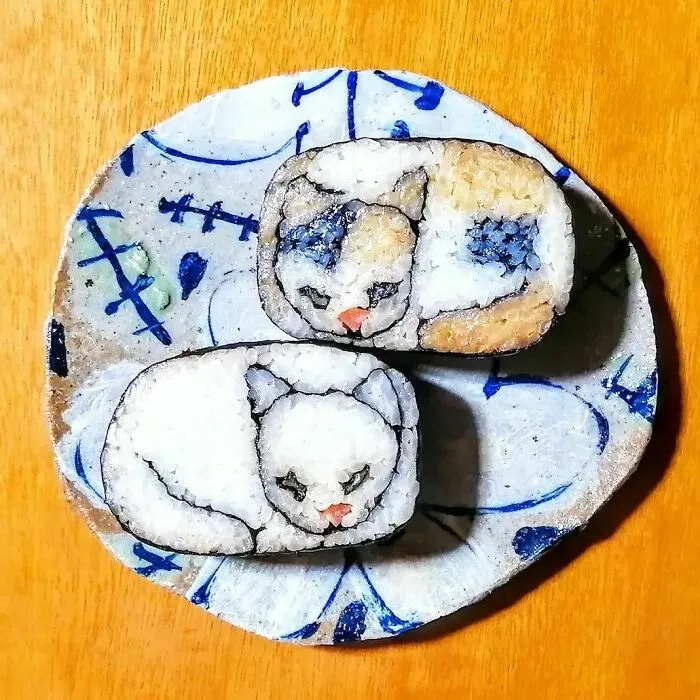 Sushi As A Canvas: Takayo Kiyota’s Vivid And Edible Artpieces (71 Pics)