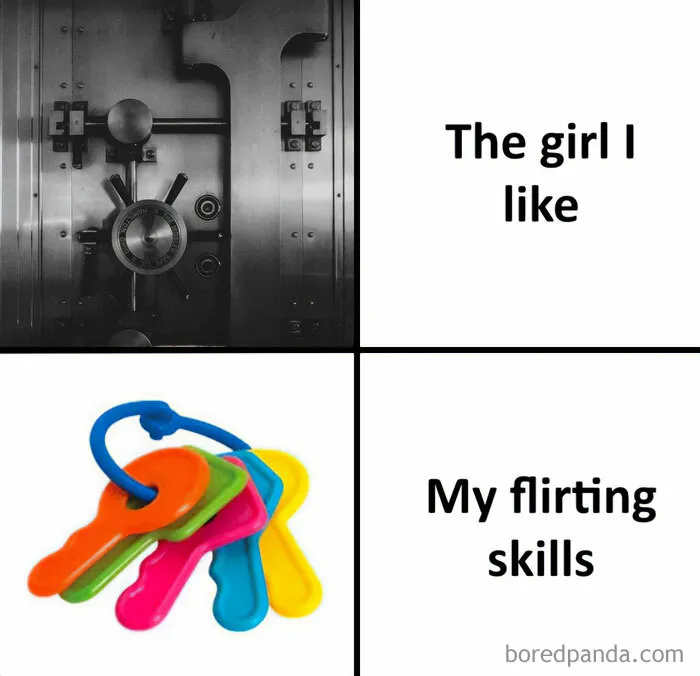 “When Your Flirting Skills Are No Match for Her High Standards”
