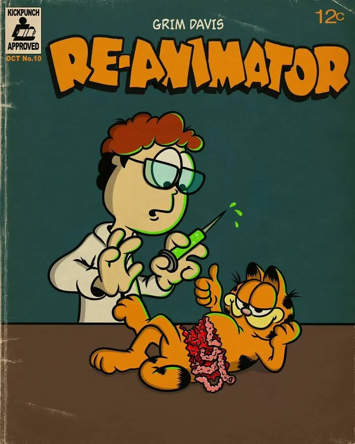 39 Horrifyingly Nostalgic Cartoon Makeovers, By This Artist (New Pics)