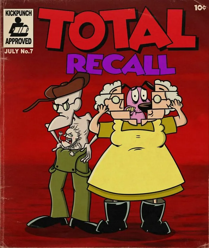 39 Horrifyingly Nostalgic Cartoon Makeovers, By This Artist (New Pics)