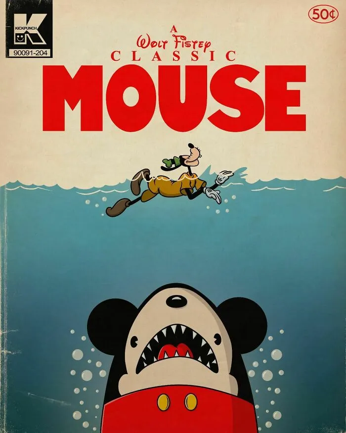 39 Horrifyingly Nostalgic Cartoon Makeovers, By This Artist (New Pics)