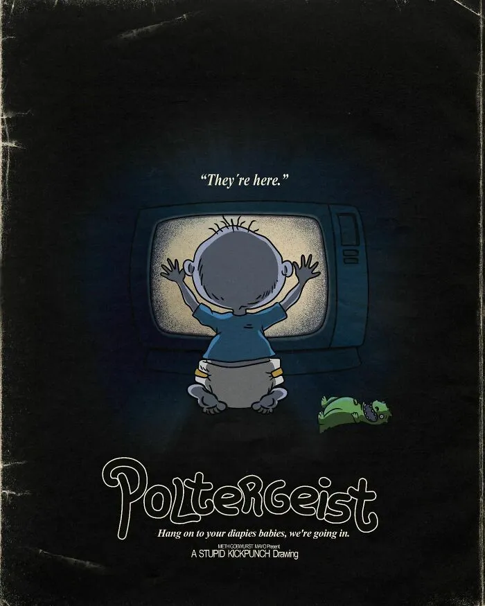 39 Horrifyingly Nostalgic Cartoon Makeovers, By This Artist (New Pics)