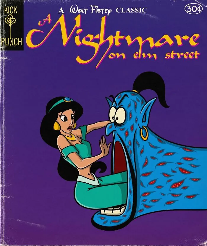 39 Horrifyingly Nostalgic Cartoon Makeovers, By This Artist (New Pics)