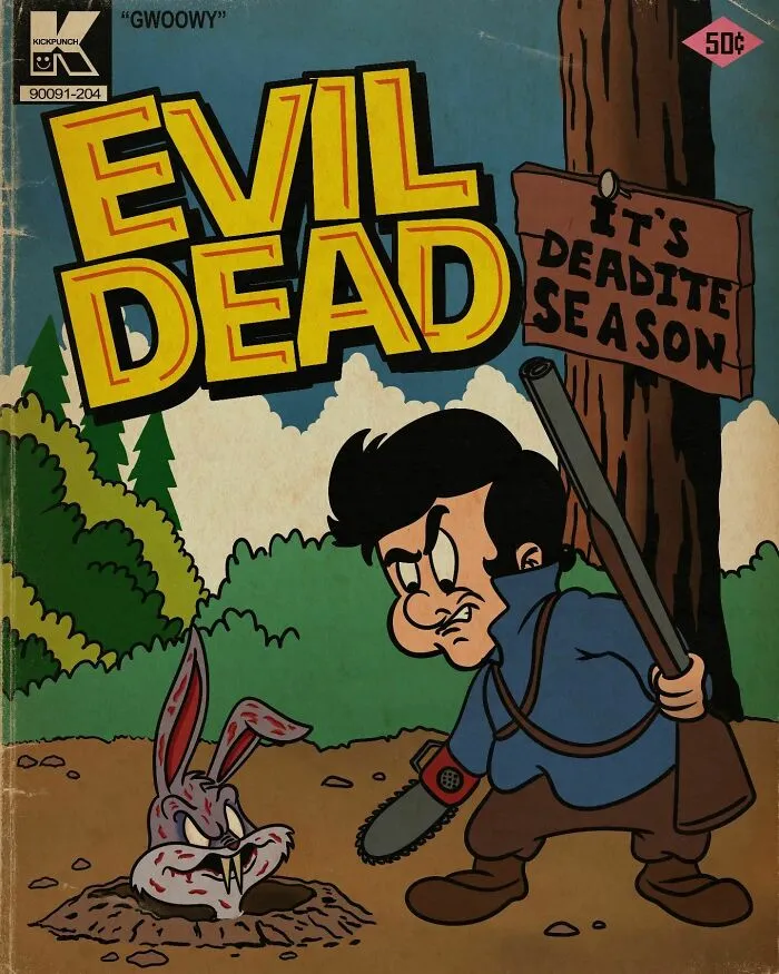 39 Horrifyingly Nostalgic Cartoon Makeovers, By This Artist (New Pics)