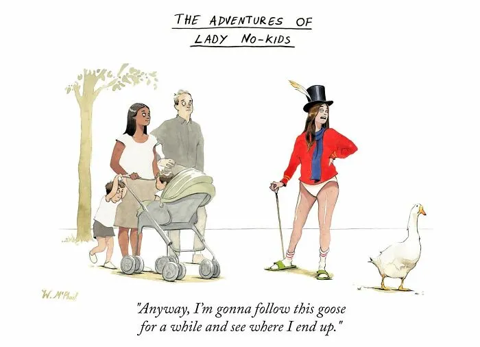 50 Hilarious Comics With Unexpected Twists And Turns, By “The New Yorker” Cartoonist (New Pics)