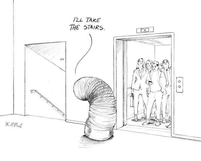 50 Hilarious Comics With Unexpected Twists And Turns, By “The New Yorker” Cartoonist (New Pics)