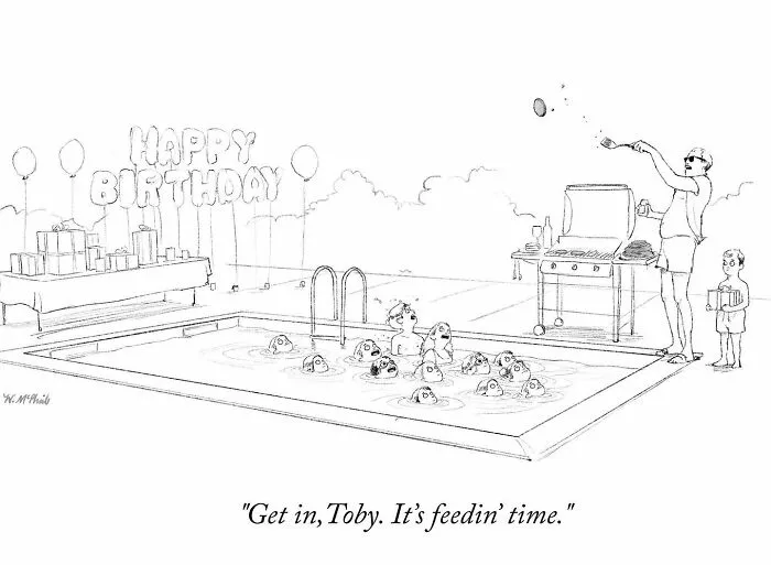 50 Hilarious Comics With Unexpected Twists And Turns, By “The New Yorker” Cartoonist (New Pics)