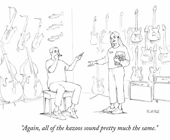 50 Hilarious Comics With Unexpected Twists And Turns, By “The New Yorker” Cartoonist (New Pics)