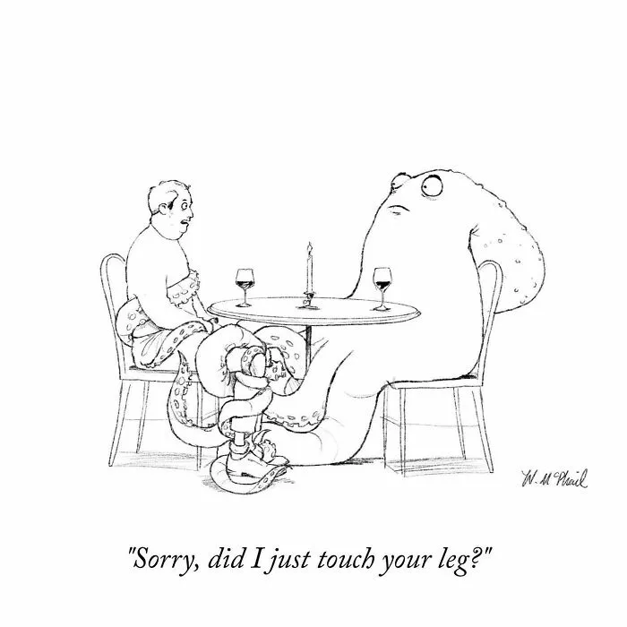 50 Hilarious Comics With Unexpected Twists And Turns, By “The New Yorker” Cartoonist (New Pics)