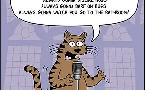 Only Cat And Dog Owners Might Truly Understand These 50 New Cartoons By The Artist Scott Metzger