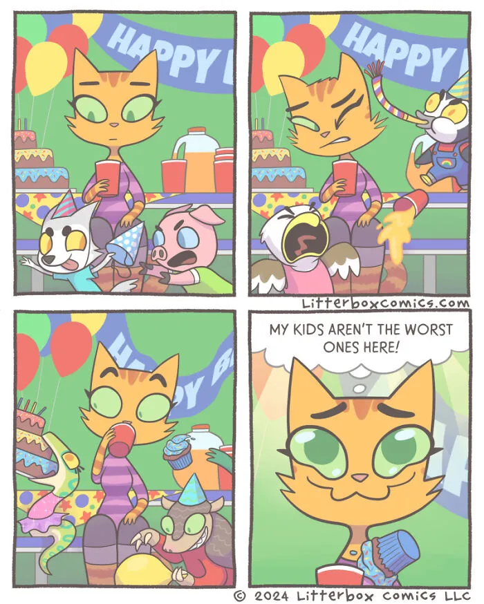 Capturing The Chaos Of Family Life In My Latest Cat Comics (20 New Pics)